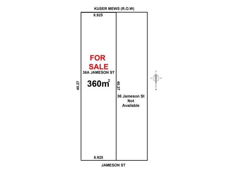 Second view of Homely land listing, 36A Jameson Street, Mosman Park WA 6012