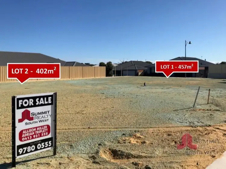 Main view of Homely land listing, Lot 2, 22 Wandoo Way, Eaton WA 6232