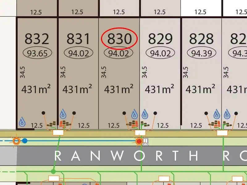 Main view of Homely land listing, Lot 830, Ranworth Road, Hocking WA 6065