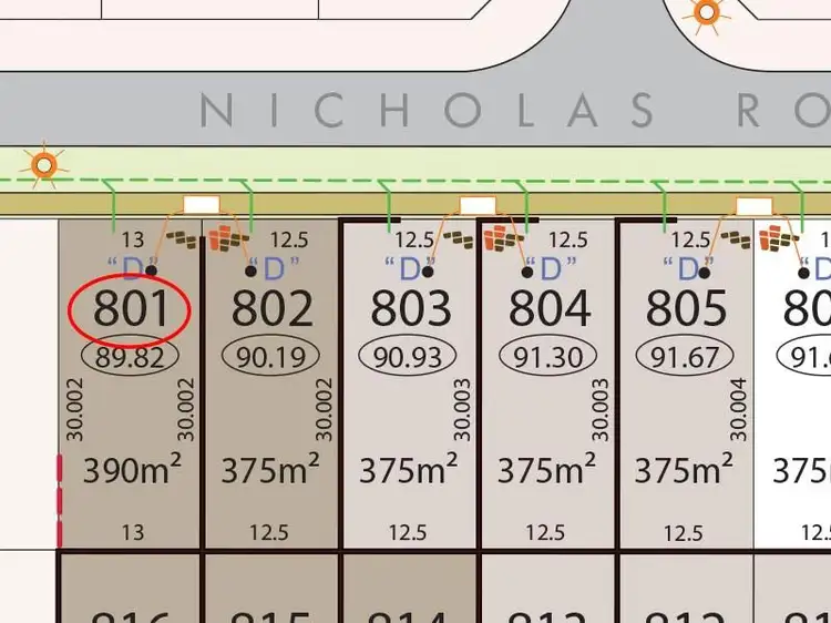 Lot 801, Nicholas Road, Hocking WA 6065