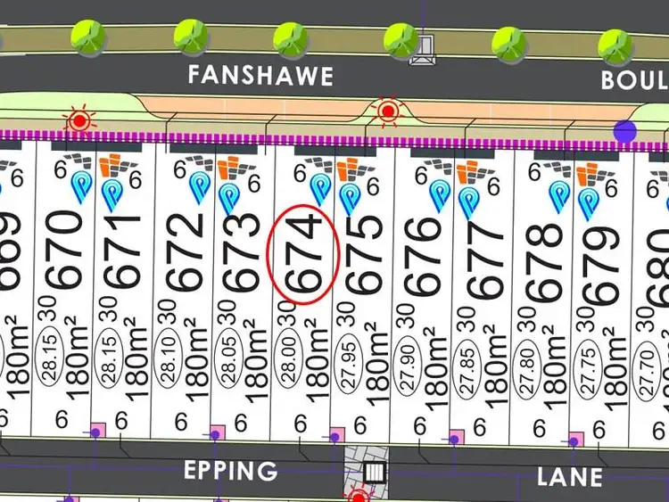 Main view of Homely land listing, Lot 674 Fanshawe Boulevard, Piara Waters WA 6112
