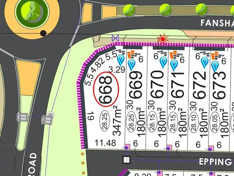 Main view of Homely land listing, Lot 668, Fanshawe Boulevard, Piara Waters WA 6112