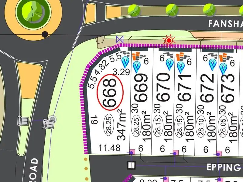 Main view of Homely land listing, Lot 668, Fanshawe Boulevard, Piara Waters WA 6112