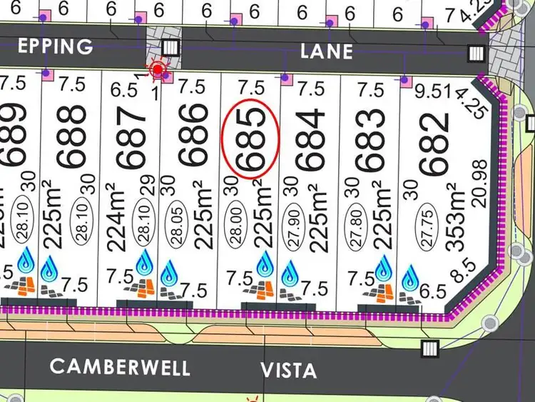 Main view of Homely land listing, Lot 685, Camberwell Vista, Piara Waters WA 6112