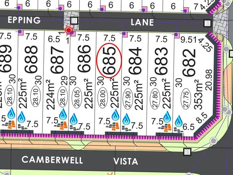 Main view of Homely land listing, Lot 685, Camberwell Vista, Piara Waters WA 6112