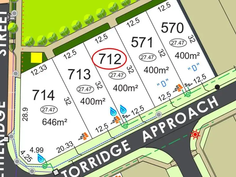 Main view of Homely land listing, Lot 712, Torridge Approach, Piara Waters WA 6112