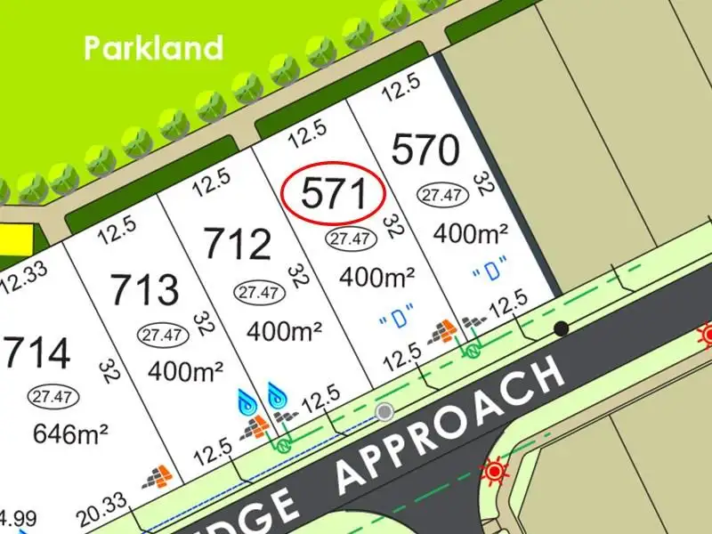 Main view of Homely land listing, Lot 571, Torridge Approach, Piara Waters WA 6112