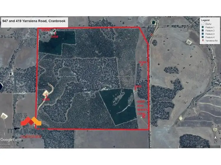 Third view of Homely land listing, Lot419,947 Yarralena Road, Cranbrook WA 6321