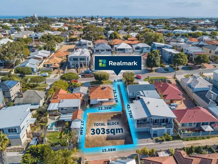 Main view of Homely land listing, 136A Wilding Street, Doubleview WA 6018