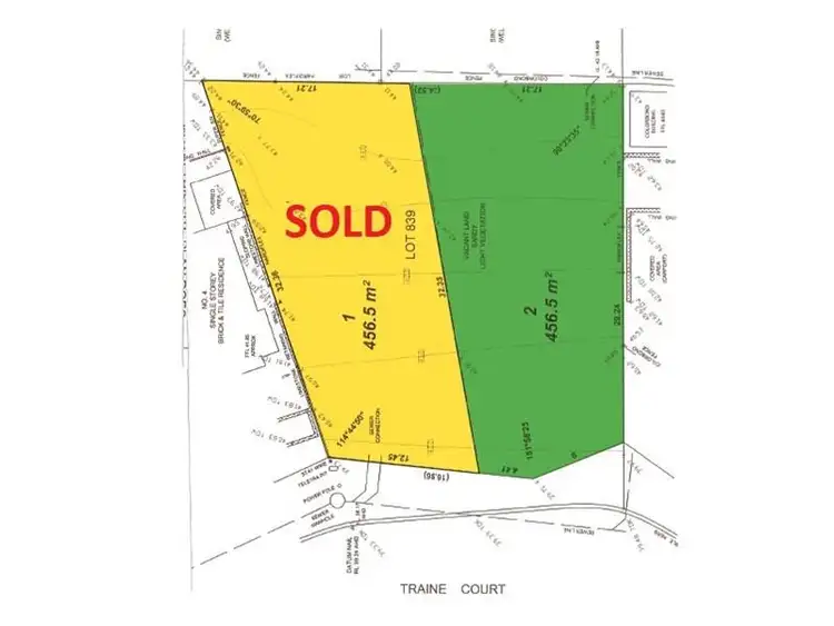 Main view of Homely land listing, Lot 2, 6 Traine Court, Heathridge WA 6027