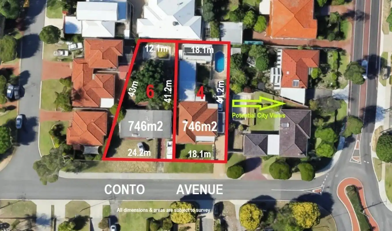 Main view of Homely land listing, 6 CONTO AVENUE, Dianella WA 6059