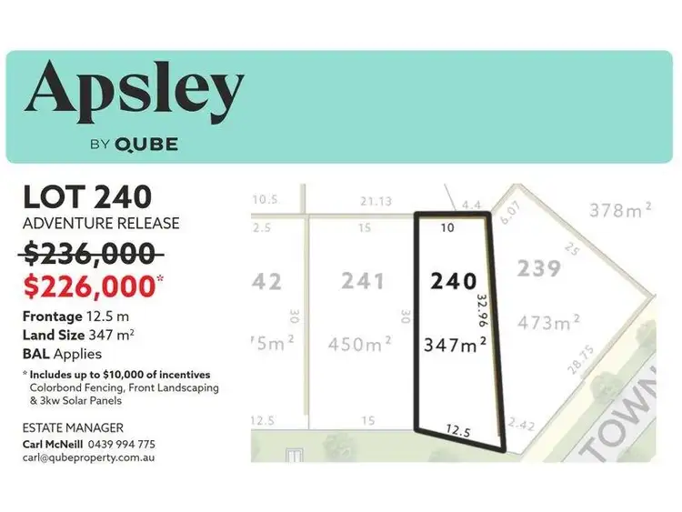 Third view of Homely land listing, Lot 240, Gosse Street, Mandogalup WA 6167