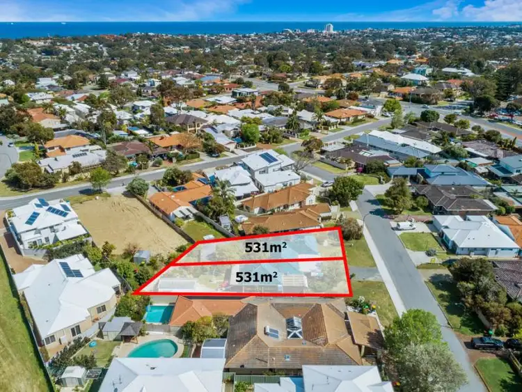 Second view of Homely land listing, 9A and 9B Buntine Road, Wembley Downs WA 6019