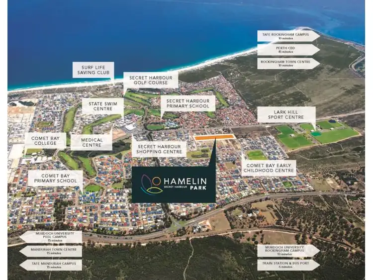 Main view of Homely land listing, Lot 18, Mandalay Bend, Secret Harbour WA 6173