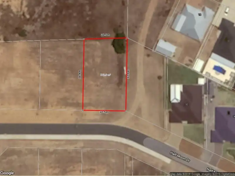 Main view of Homely land listing, 36 Half Moon Drive, Waggrakine WA 6530