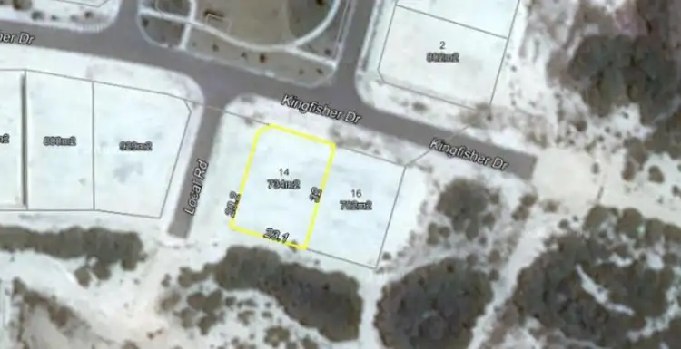 Second view of Homely land listing, 14 Kingfisher Drive, Lancelin WA 6044