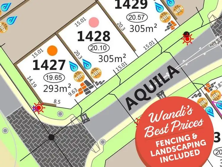 Main view of Homely land listing, Lot 1428 Aquila Drive, Wandi WA 6167