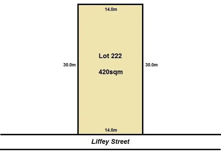 Main view of Homely land listing, Lot 222, 16 Liffey Street, Canning Vale WA 6155