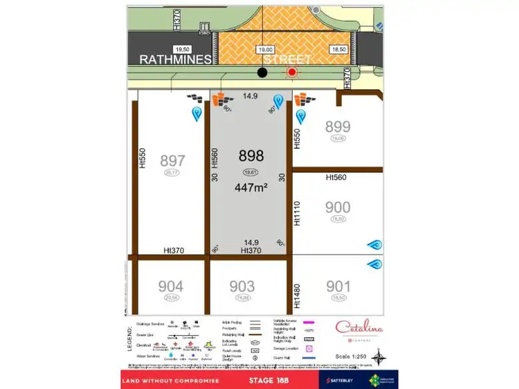 Third view of Homely land listing, LOT 898 Rathmines Street, Clarkson WA 6030