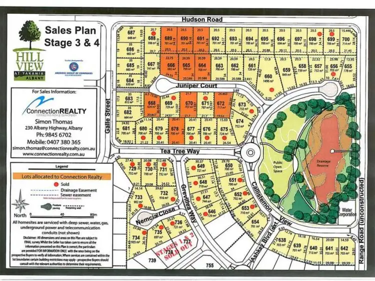 Main view of Homely land listing, Lot 726, 22 Galle Street, Yakamia WA 6330