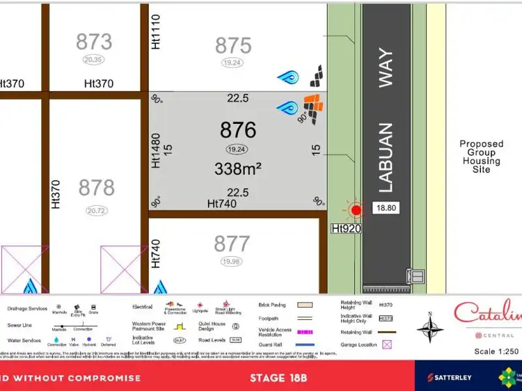 Second view of Homely land listing, LOT 876 Labuan Way, Clarkson WA 6030