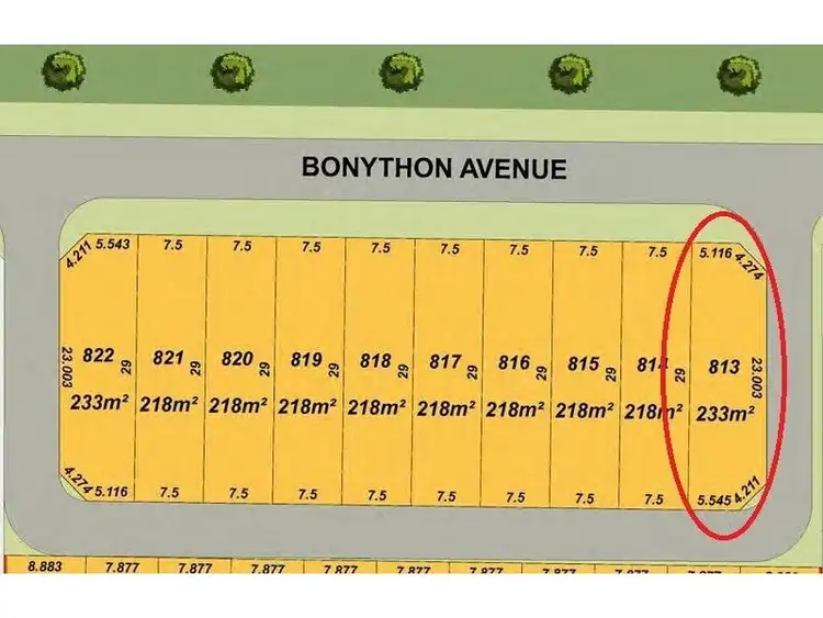 Second view of Homely land listing, Lot 813 Bonython Avenue, Hocking WA 6065