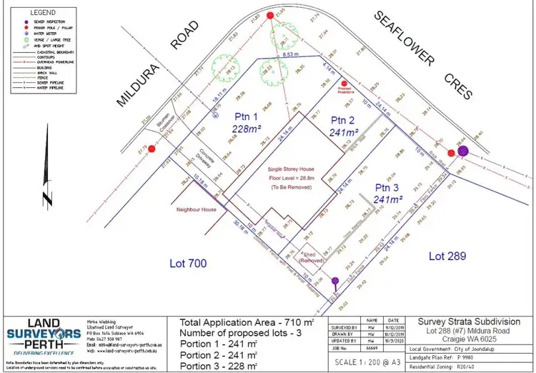 Third view of Homely land listing, Lot 1, 7 Mildura Road, Craigie WA 6025
