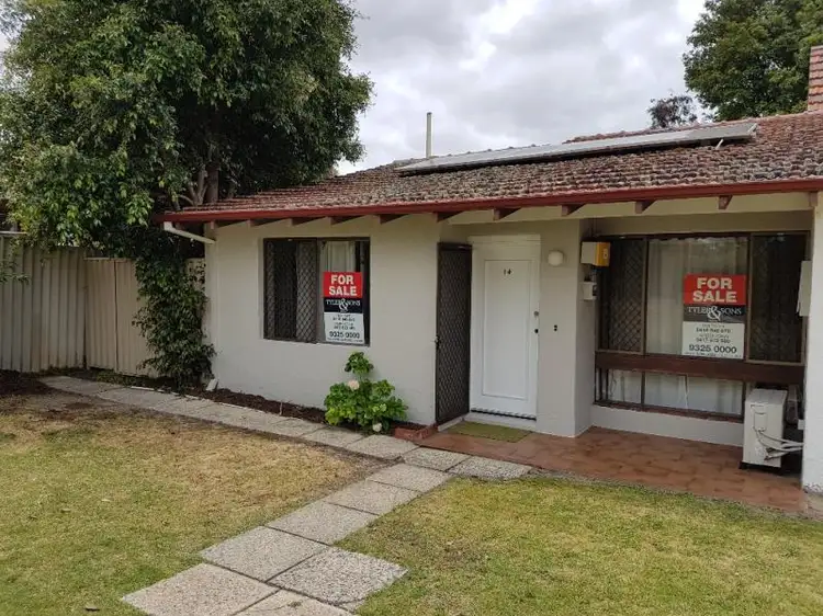 Main view of Homely villa listing, 14/45 Shakespeare Avenue SOLD, Yokine WA 6060
