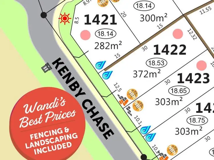 Main view of Homely land listing, Lot 1422, Kenby Chase, Wandi WA 6167