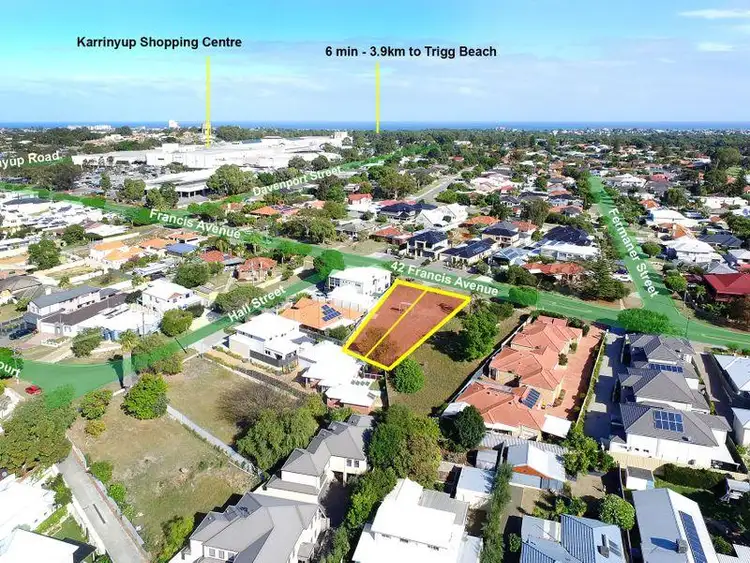 Third view of Homely land listing, 42B Francis Avenue, Karrinyup WA 6018
