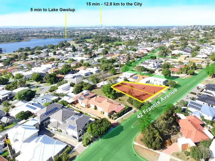 Fourth view of Homely land listing, 42B Francis Avenue, Karrinyup WA 6018