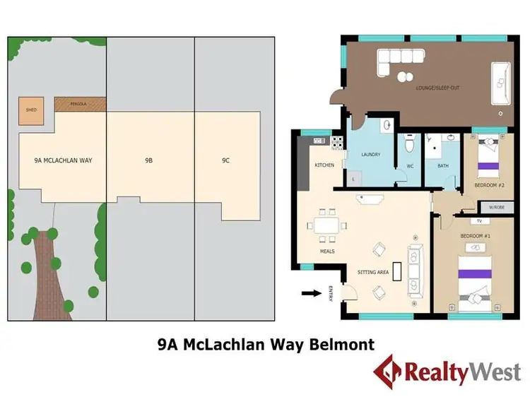 Main view of Homely villa listing, 9A Mclachlan Way, Belmont WA 6104