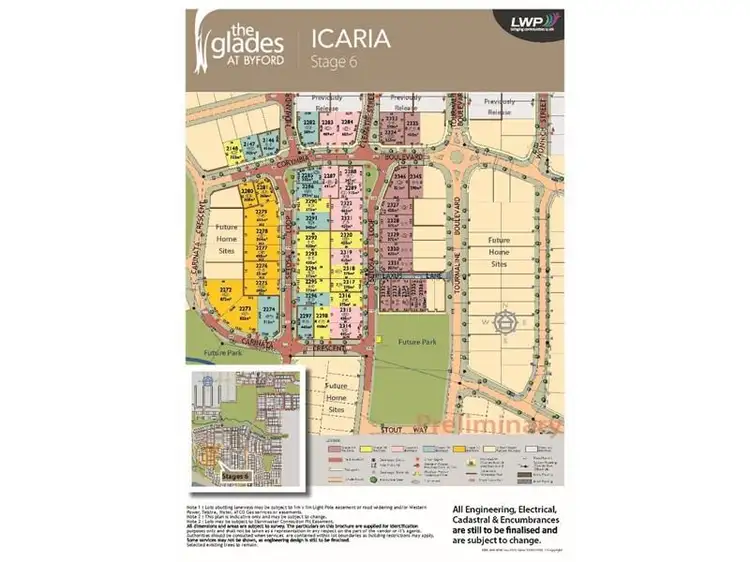 Lot 2284, Corymbia Boulevard, Byford WA 6122