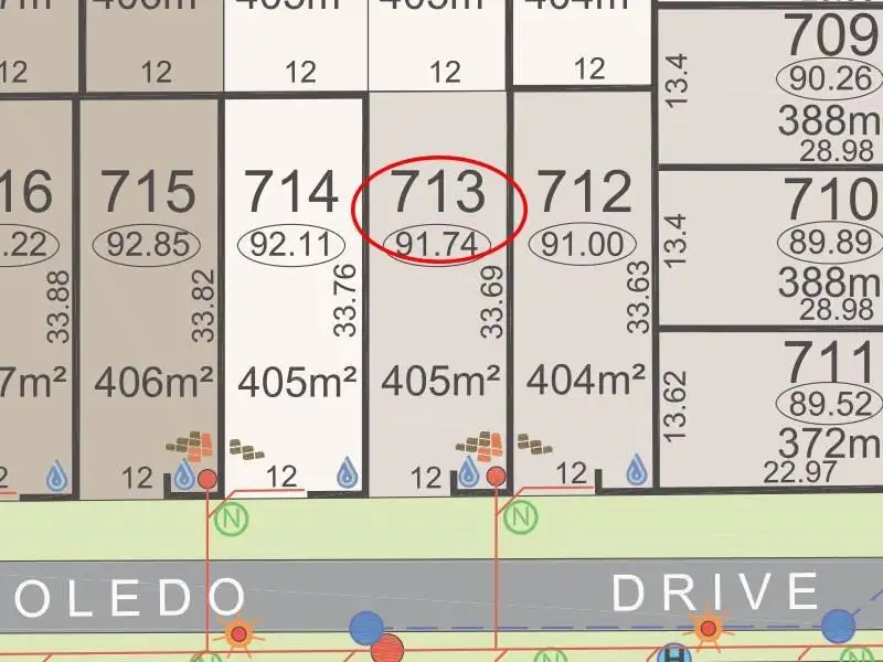 Main view of Homely land listing, Lot 713 Toledo Drive, Hocking WA 6065