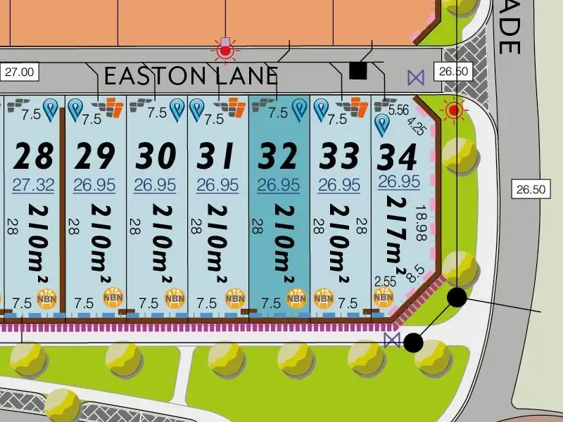 Main view of Homely land listing, Lot 32, Easton Lane, Success WA 6164