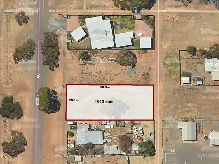 Main view of Homely land listing, 22 (Lot 142) Mildura Street, Norseman WA 6443