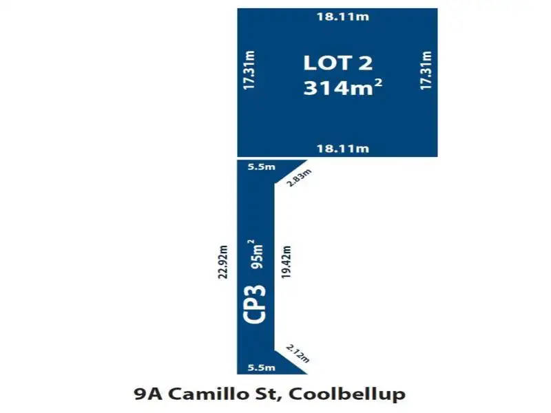 Main view of Homely land listing, 9A Camillo Street, Coolbellup WA 6163