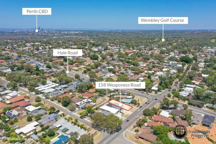 Second view of Homely land listing, 158 Weaponess Road, Wembley Downs WA 6019