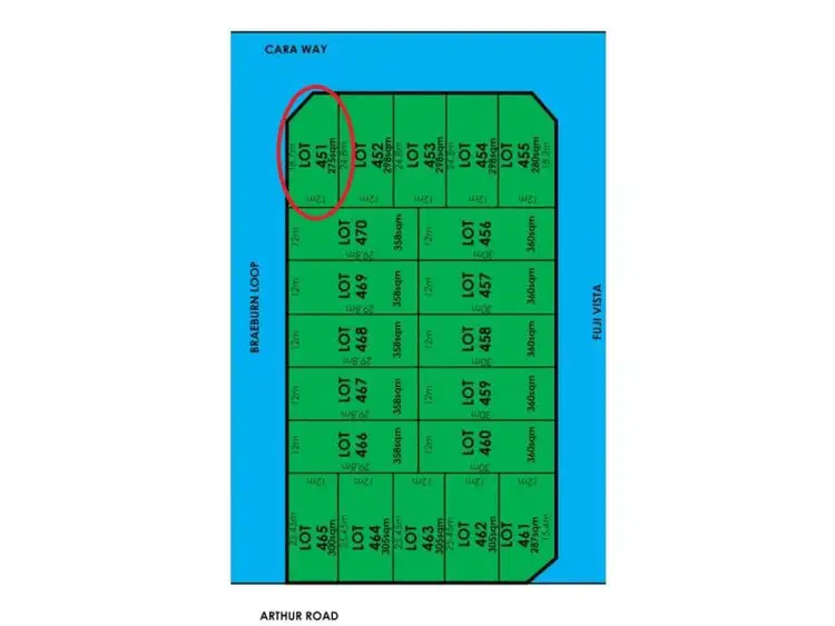 Second view of Homely land listing, Lot 451 Cara Way, Wattle Grove WA 6107