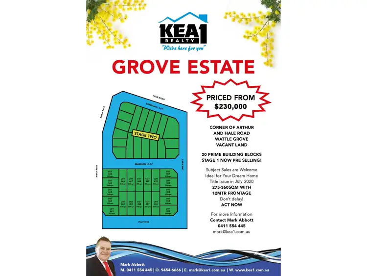 Fifth view of Homely land listing, Lot 451 Cara Way, Wattle Grove WA 6107