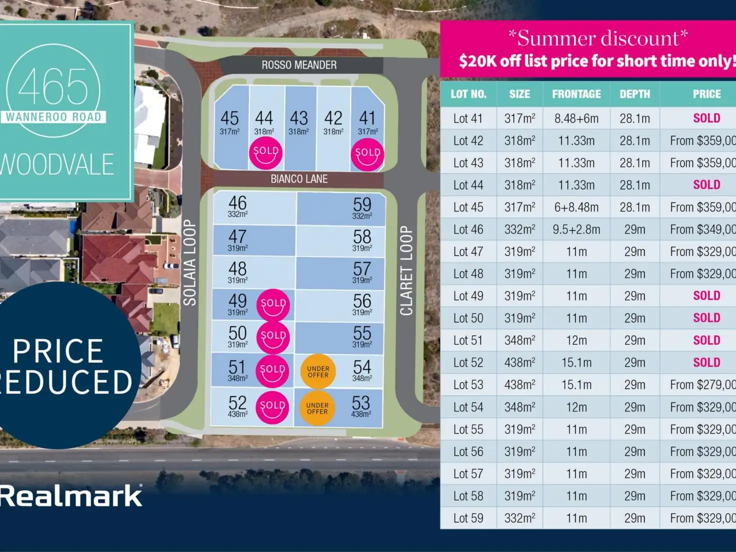 Main view of Homely land listing, Lot 54 Claret Loop, Woodvale WA 6026