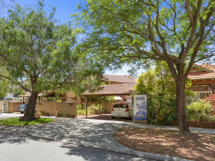Second view of Homely townhouse listing, 2/24 Tareena Street, Nedlands WA 6009
