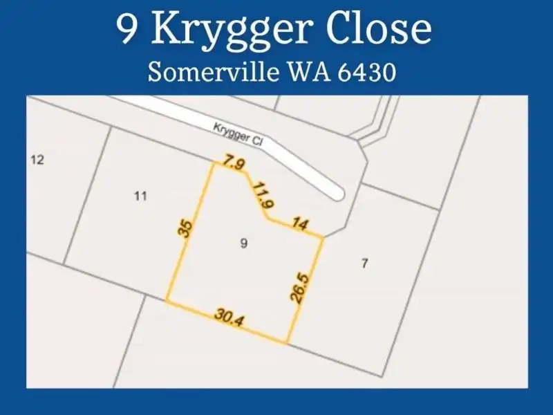 Main view of Homely land listing, 9 Krygger Close, Somerville WA 6430