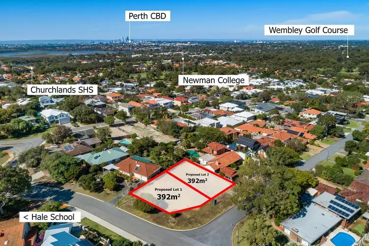 Main view of Homely land listing, 2 Kylie Street, Wembley Downs WA 6019