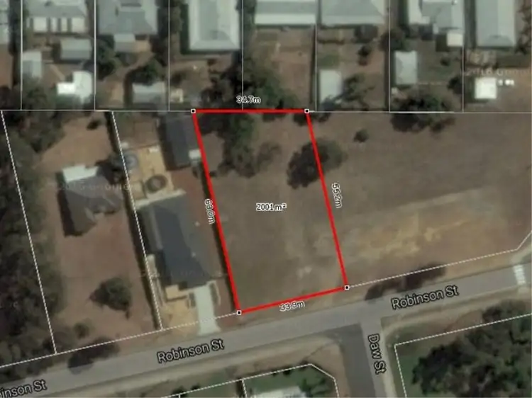 Main view of Homely land listing, 35 Robinson Street, Gingin WA 6503