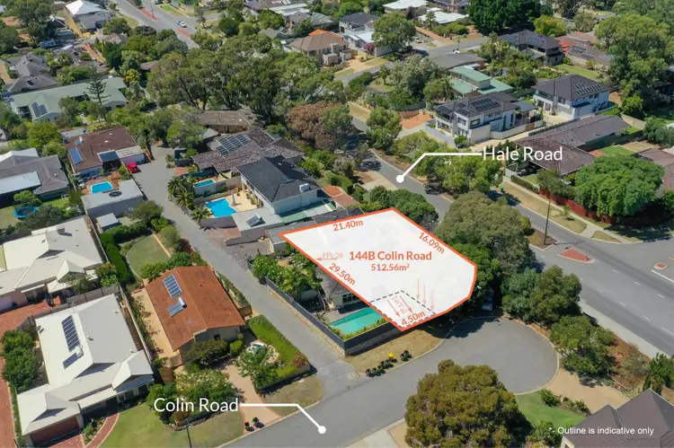 Main view of Homely land listing, 144B Colin Road, Wembley Downs WA 6019