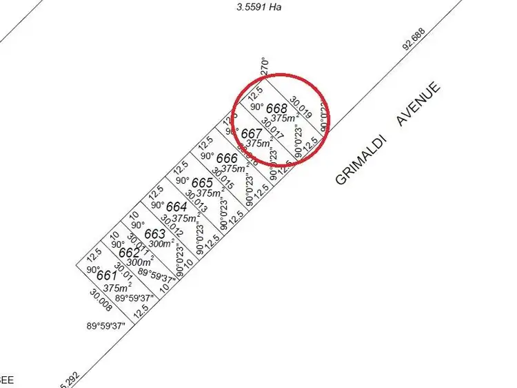 Second view of Homely land listing, Lot 668, Grimaldi Avenue, Hilbert WA 6112