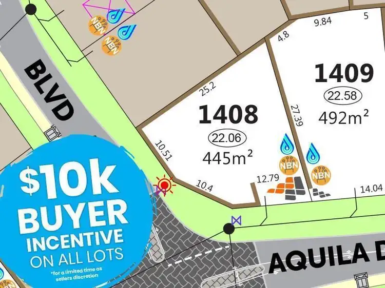 Second view of Homely land listing, Lot 1408, 9 Aquila Drive, Wandi WA 6167