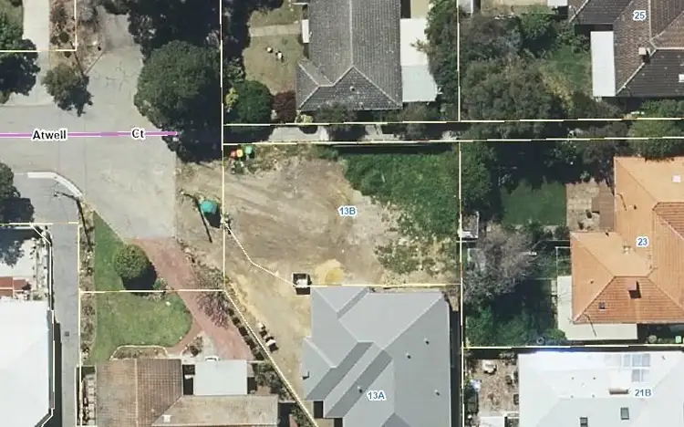 Main view of Homely land listing, 13B Atwell Court, Kardinya WA 6163