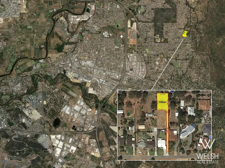 Second view of Homely land listing, 10B James Street, Swan View WA 6056